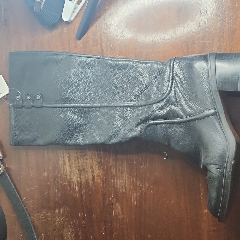 Black Boots size 8 vintage pre owned - Picture 7 of 12